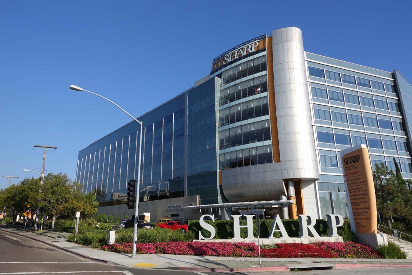 Sharp Memorial Hospital in San Diego